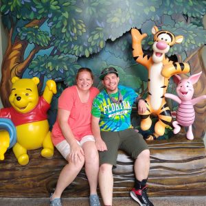 Jessica and parker at disney world