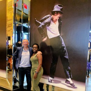 In Vegas at Michael Jackson show